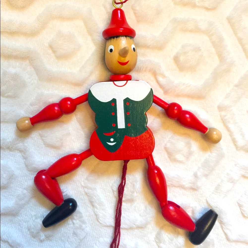 New, unused Pinocchio 🤥 string puppet toy